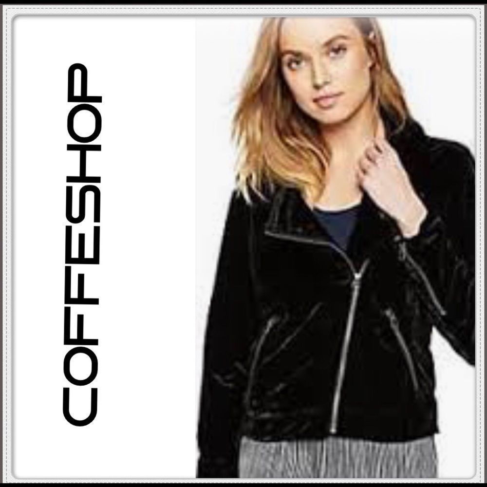 🖤 CoffeeShop New York Moto Jacket